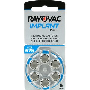 باتری سمعک ریوواک مدل ایمپلنت 675