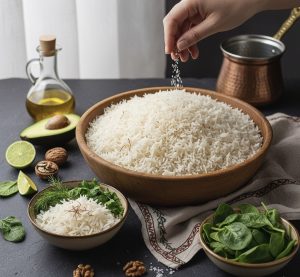 تاثیر برنج در رژیم وگان